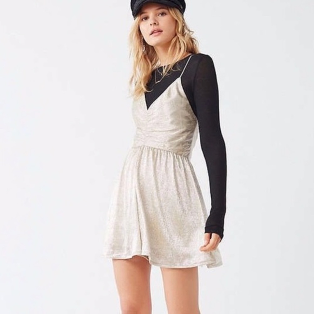 Urben Outfitters sparkly romper